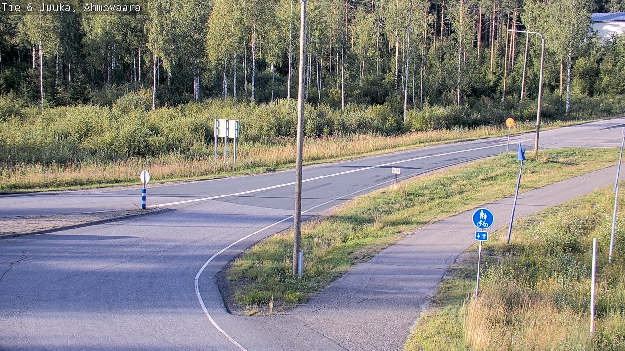 Kelikamerat Kuva Tie 6 Juuka, Ahmovaara, Juuka, Pohjois-Karjala