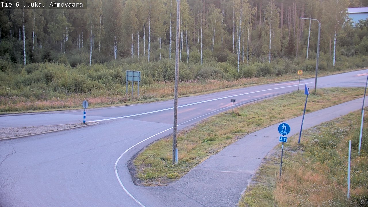 Kelikamerat Kuva Tie 6 Juuka, Ahmovaara, Juuka, Pohjois-Karjala