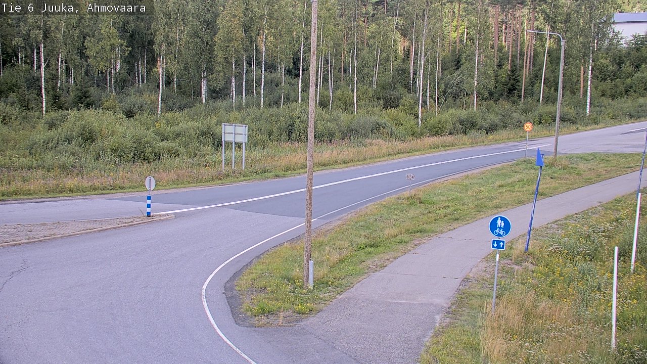 Kelikamerat Kuva Tie 6 Juuka, Ahmovaara, Juuka, Pohjois-Karjala