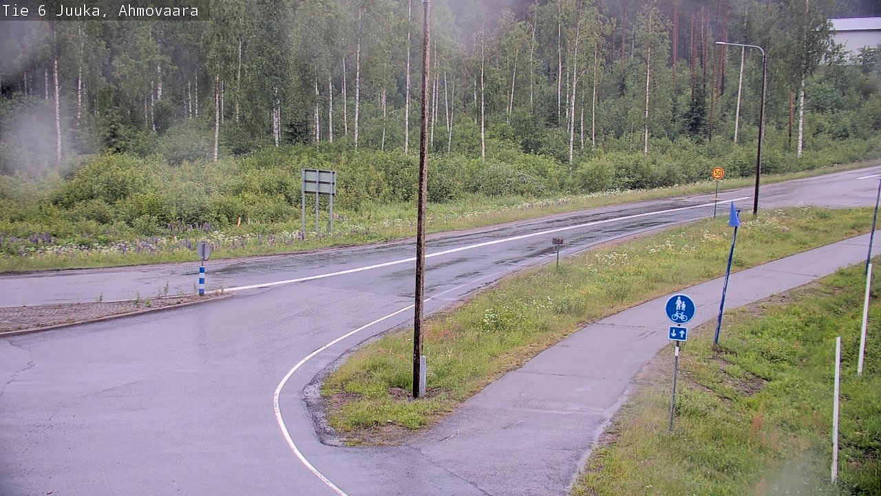 Kelikamerat Kuva Tie 6 Juuka, Ahmovaara, Juuka, Pohjois-Karjala