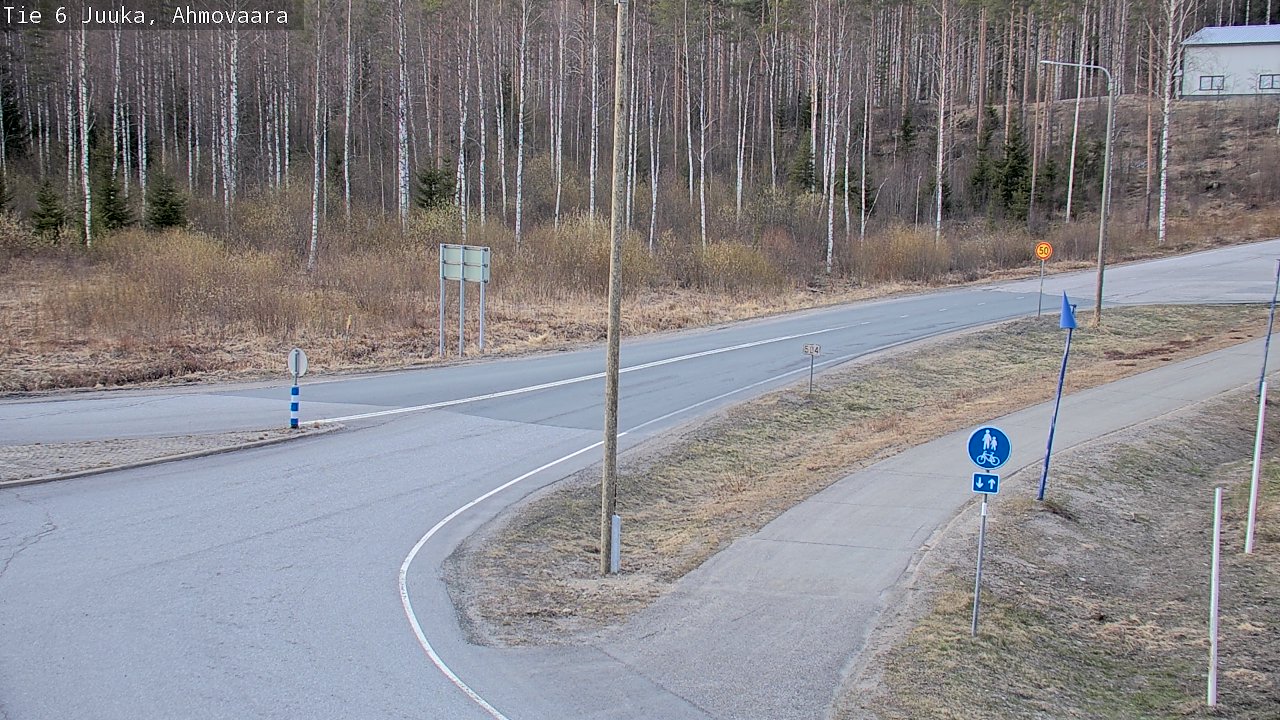Kelikamerat Kuva Tie 6 Juuka, Ahmovaara, Juuka, Pohjois-Karjala