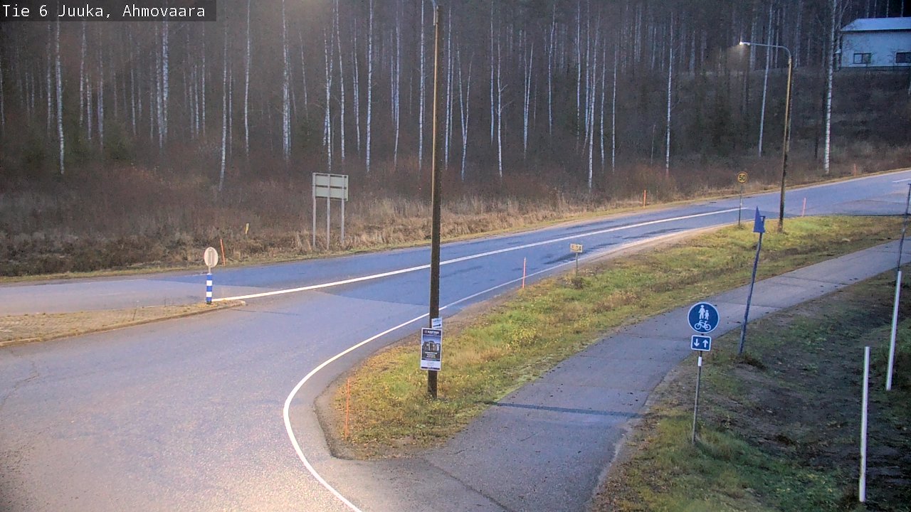 Kelikamerat Kuva Tie 6 Juuka, Ahmovaara, Juuka, Pohjois-Karjala