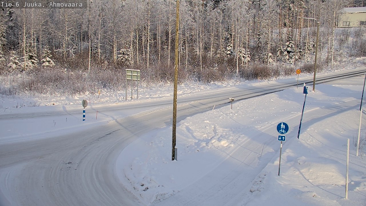 Kelikamerat Kuva Tie 6 Juuka, Ahmovaara, Juuka, Pohjois-Karjala