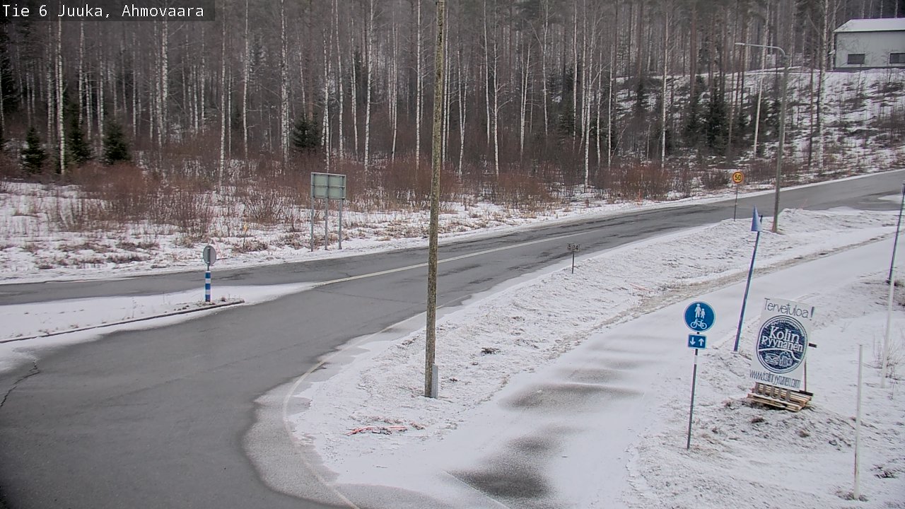 Kelikamerat Kuva Tie 6 Juuka, Ahmovaara, Juuka, Pohjois-Karjala
