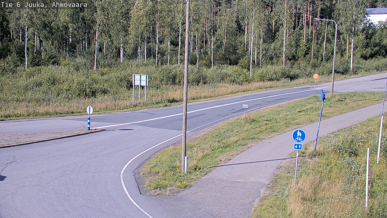 Kelikamerat Kuva Tie 6 Juuka, Ahmovaara, Juuka, Pohjois-Karjala
