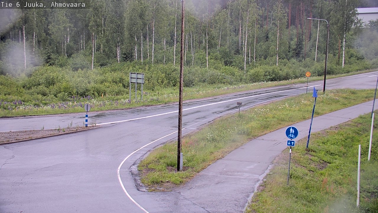 Kelikamerat Kuva Tie 6 Juuka, Ahmovaara, Juuka, Pohjois-Karjala