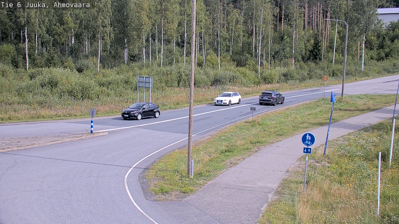 Weather Camera Image Road 6 Juuka, Ahmovaara, Juuka, Pohjois-Karjala