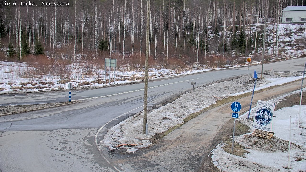 Kelikamerat Kuva Tie 6 Juuka, Ahmovaara, Juuka, Pohjois-Karjala