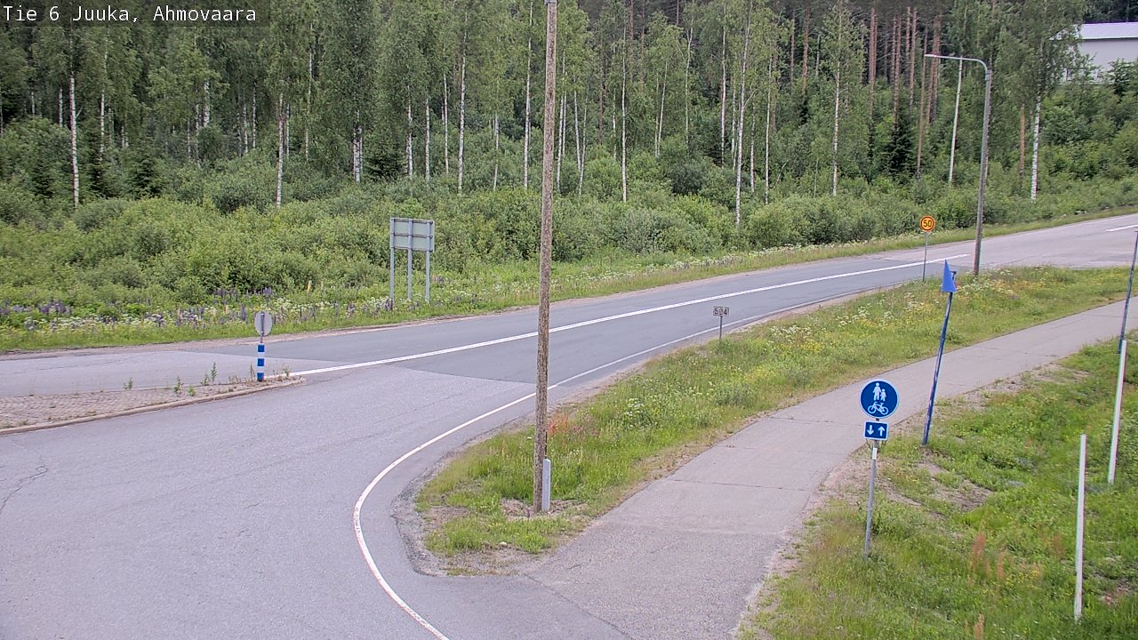 Kelikamerat Kuva Tie 6 Juuka, Ahmovaara, Juuka, Pohjois-Karjala