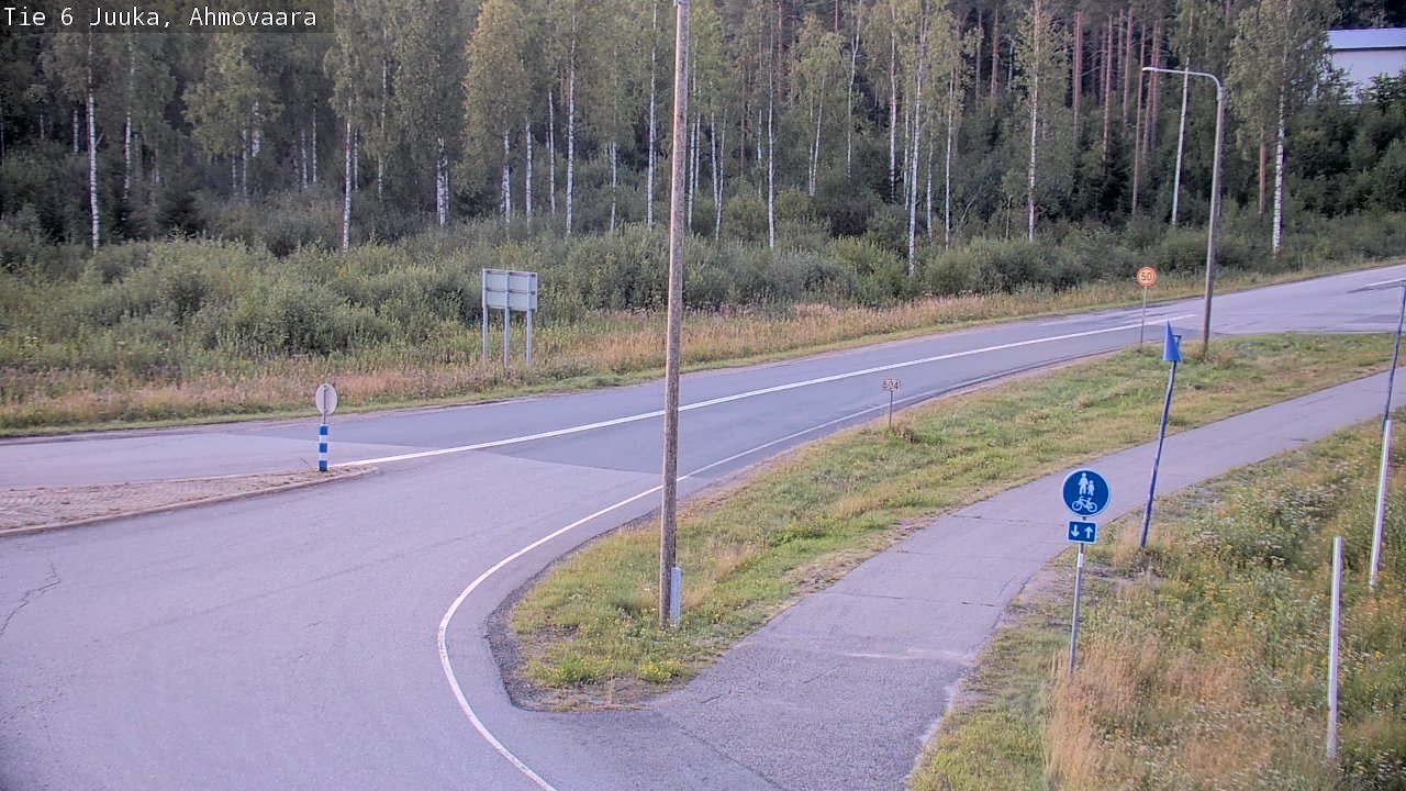 Kelikamerat Kuva Tie 6 Juuka, Ahmovaara, Juuka, Pohjois-Karjala