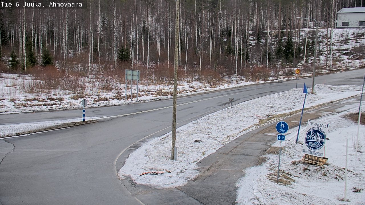 Kelikamerat Kuva Tie 6 Juuka, Ahmovaara, Juuka, Pohjois-Karjala