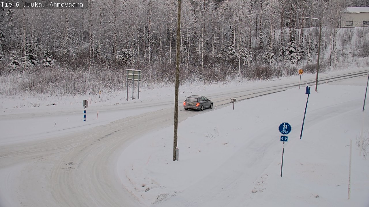 Kelikamerat Kuva Tie 6 Juuka, Ahmovaara, Juuka, Pohjois-Karjala