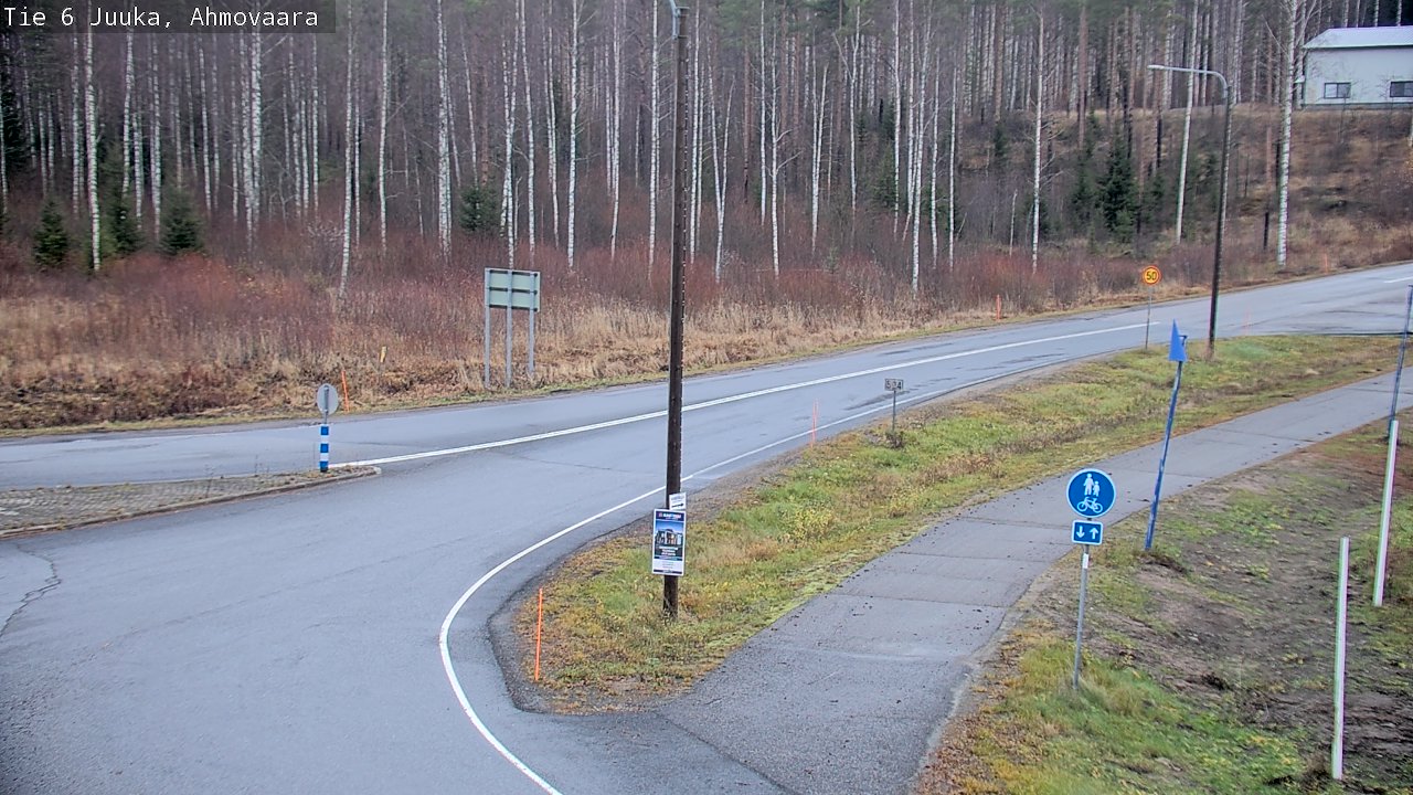 Kelikamerat Kuva Tie 6 Juuka, Ahmovaara, Juuka, Pohjois-Karjala