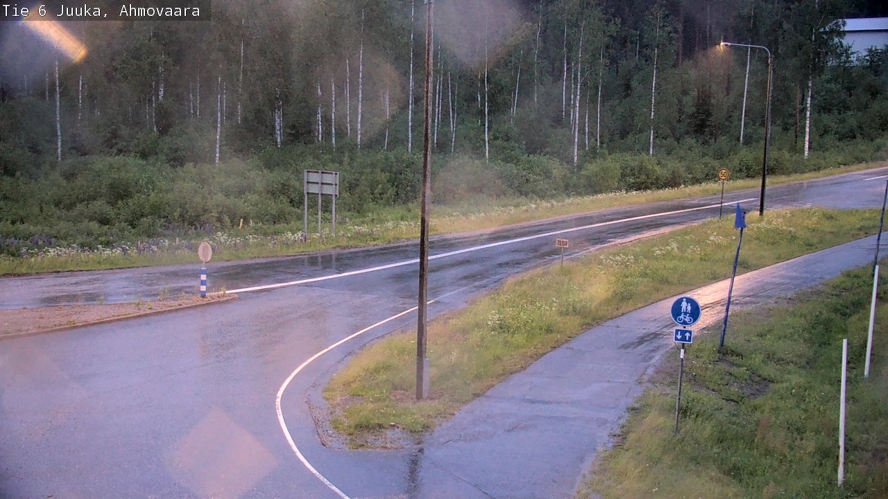 Kelikamerat Kuva Tie 6 Juuka, Ahmovaara, Juuka, Pohjois-Karjala