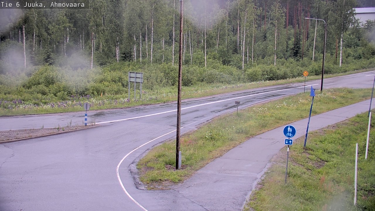 Kelikamerat Kuva Tie 6 Juuka, Ahmovaara, Juuka, Pohjois-Karjala