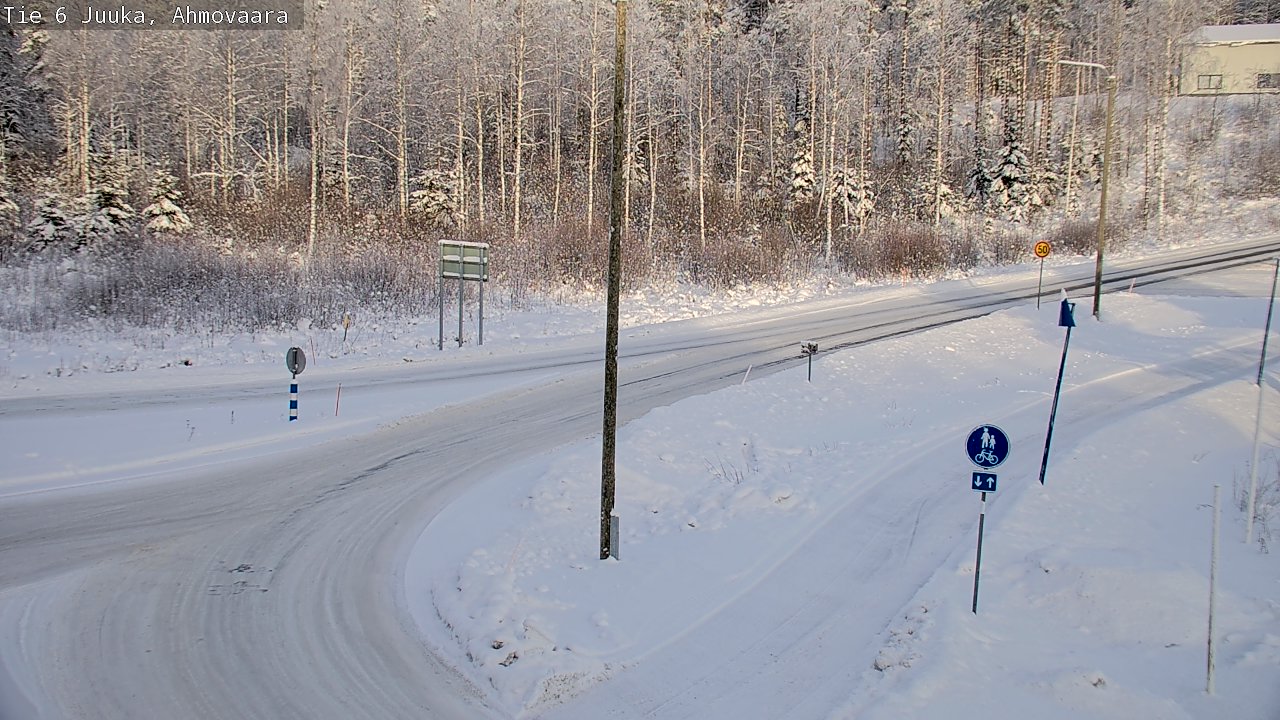 Kelikamerat Kuva Tie 6 Juuka, Ahmovaara, Juuka, Pohjois-Karjala