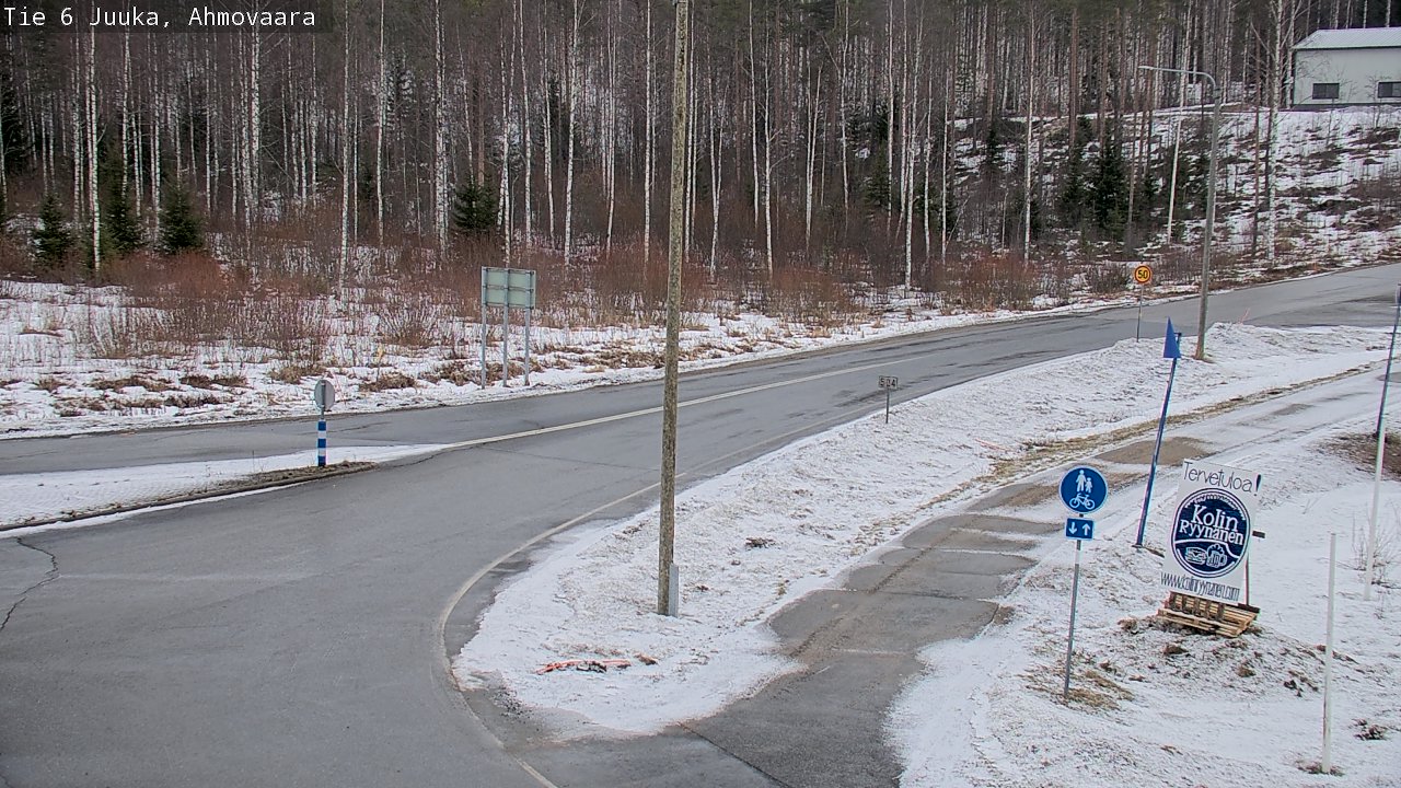 Kelikamerat Kuva Tie 6 Juuka, Ahmovaara, Juuka, Pohjois-Karjala