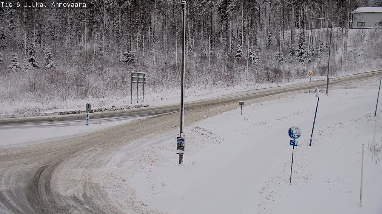 Kelikamerat Kuva Tie 6 Juuka, Ahmovaara, Juuka, Pohjois-Karjala