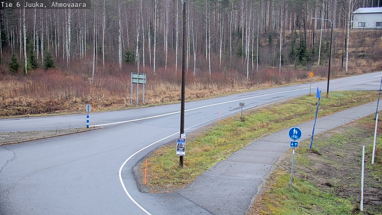 Kelikamerat Kuva Tie 6 Juuka, Ahmovaara, Juuka, Pohjois-Karjala