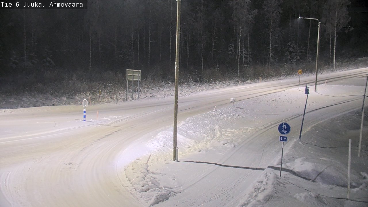 Kelikamerat Kuva Tie 6 Juuka, Ahmovaara, Juuka, Pohjois-Karjala