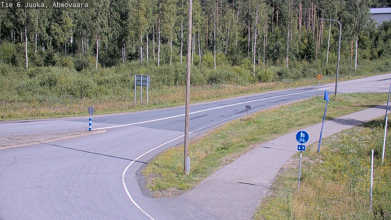 Kelikamerat Kuva Tie 6 Juuka, Ahmovaara, Juuka, Pohjois-Karjala