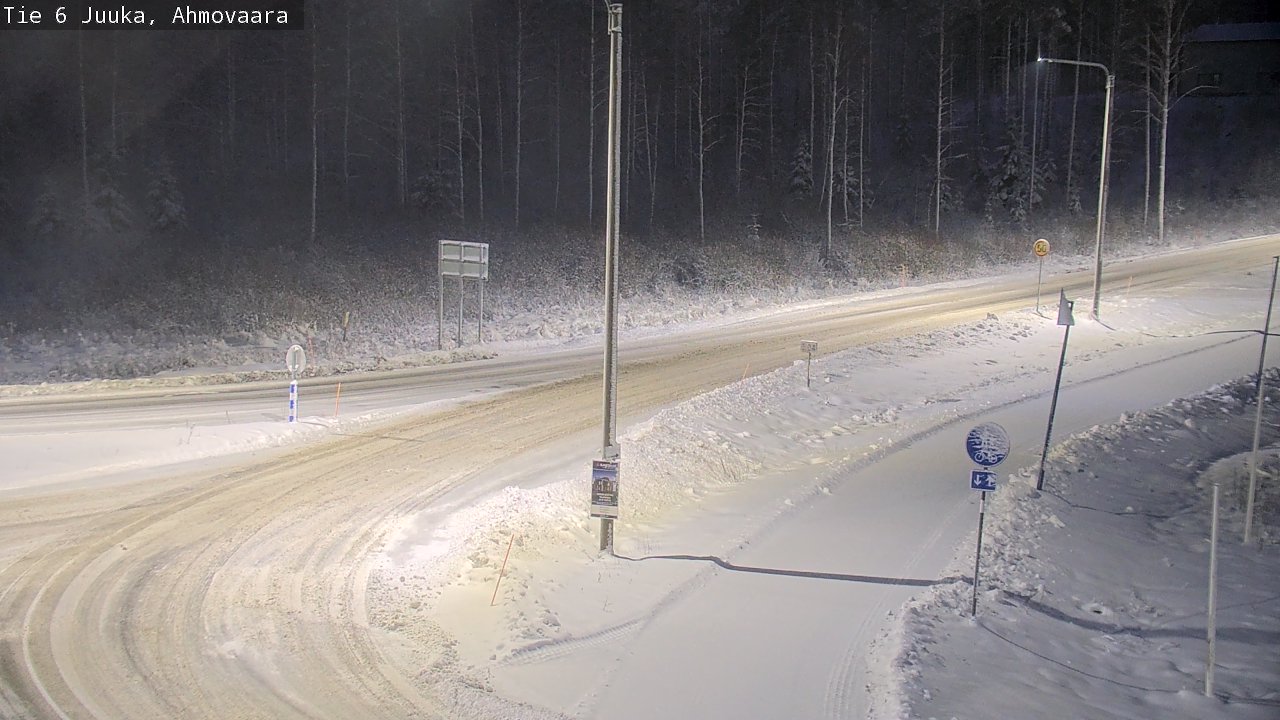 Kelikamerat Kuva Tie 6 Juuka, Ahmovaara, Juuka, Pohjois-Karjala