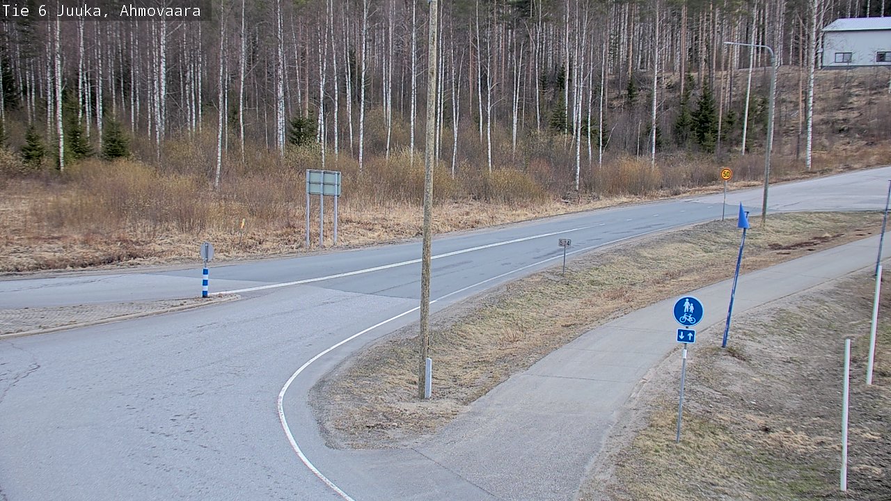 Kelikamerat Kuva Tie 6 Juuka, Ahmovaara, Juuka, Pohjois-Karjala