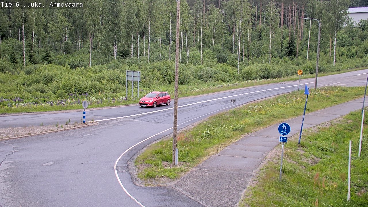 Kelikamerat Kuva Tie 6 Juuka, Ahmovaara, Juuka, Pohjois-Karjala