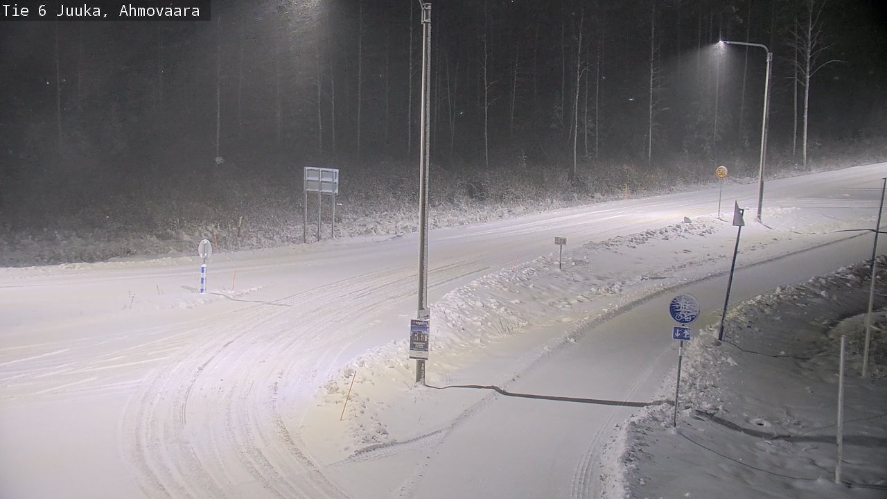 Kelikamerat Kuva Tie 6 Juuka, Ahmovaara, Juuka, Pohjois-Karjala