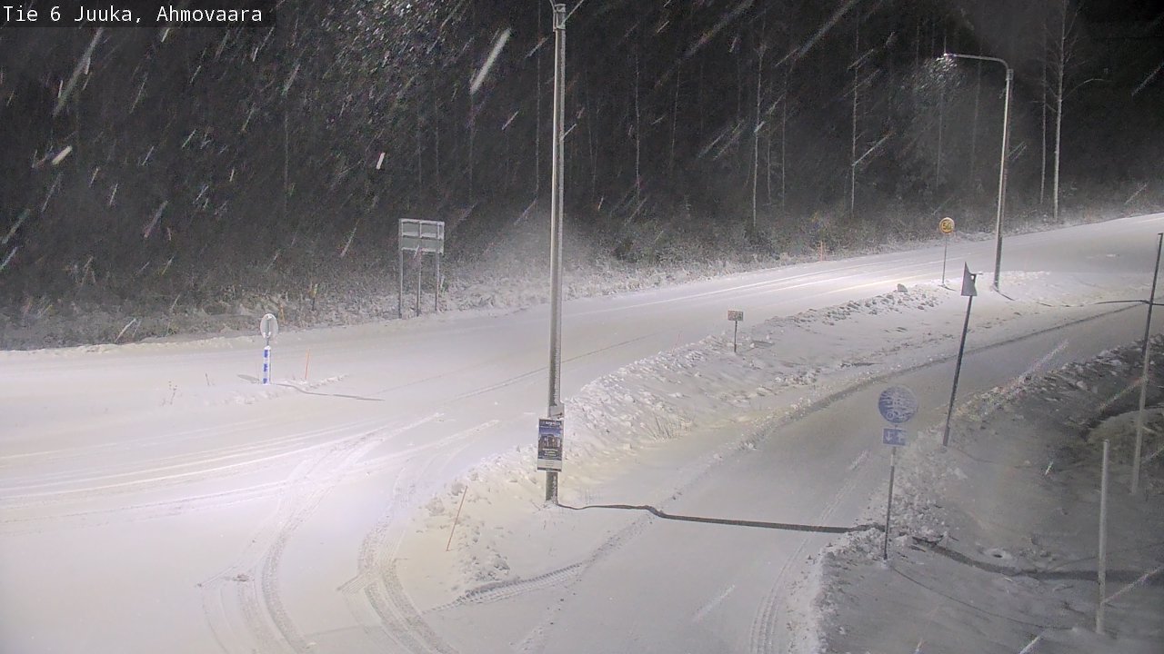 Kelikamerat Kuva Tie 6 Juuka, Ahmovaara, Juuka, Pohjois-Karjala