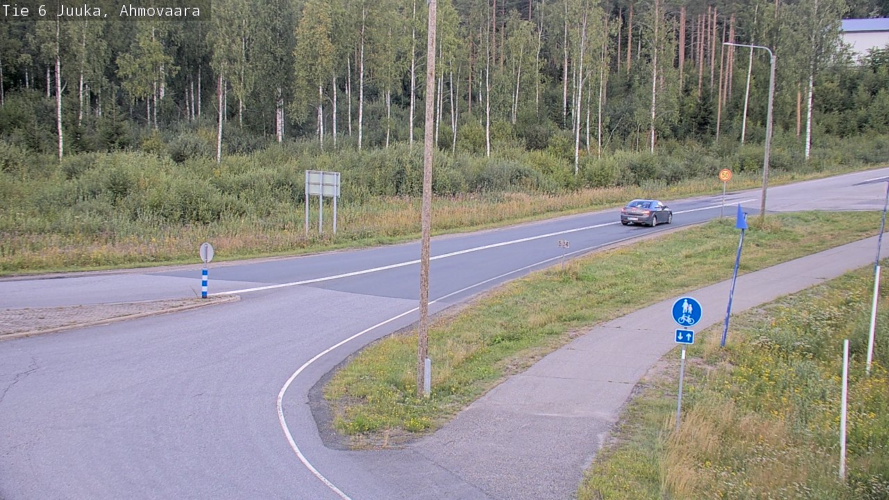 Kelikamerat Kuva Tie 6 Juuka, Ahmovaara, Juuka, Pohjois-Karjala