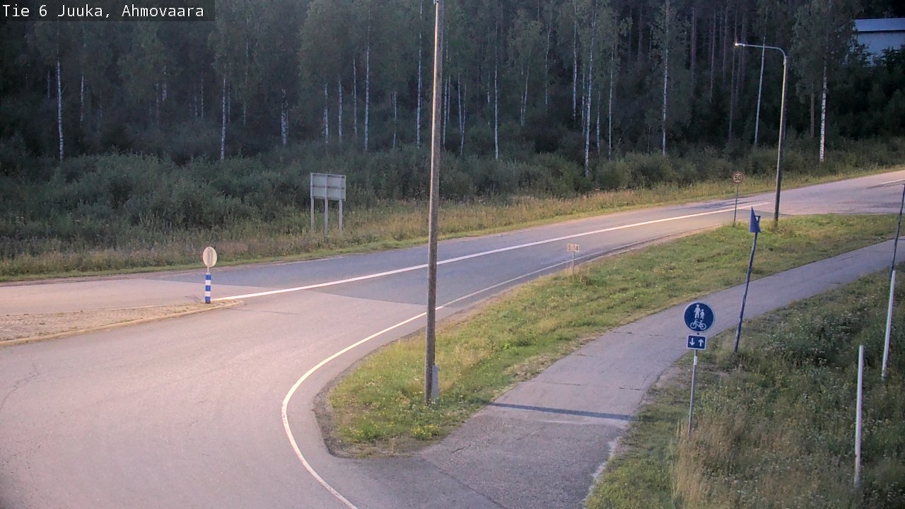 Kelikamerat Kuva Tie 6 Juuka, Ahmovaara, Juuka, Pohjois-Karjala