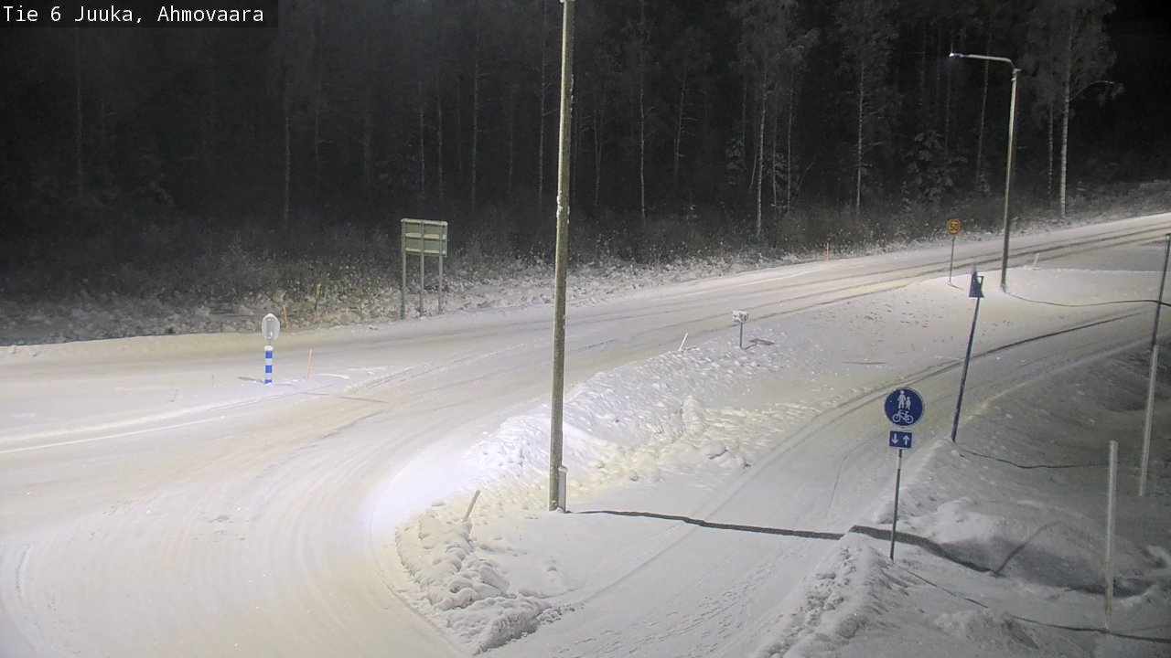 Kelikamerat Kuva Tie 6 Juuka, Ahmovaara, Juuka, Pohjois-Karjala