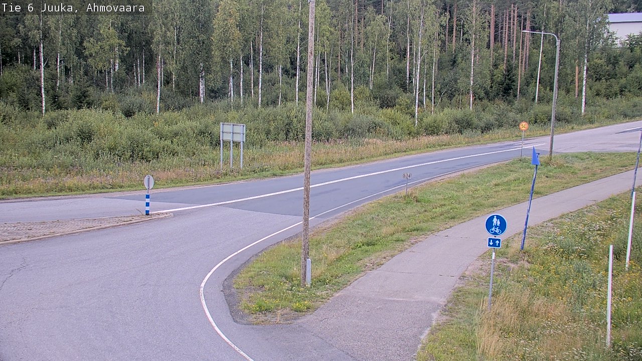 Kelikamerat Kuva Tie 6 Juuka, Ahmovaara, Juuka, Pohjois-Karjala