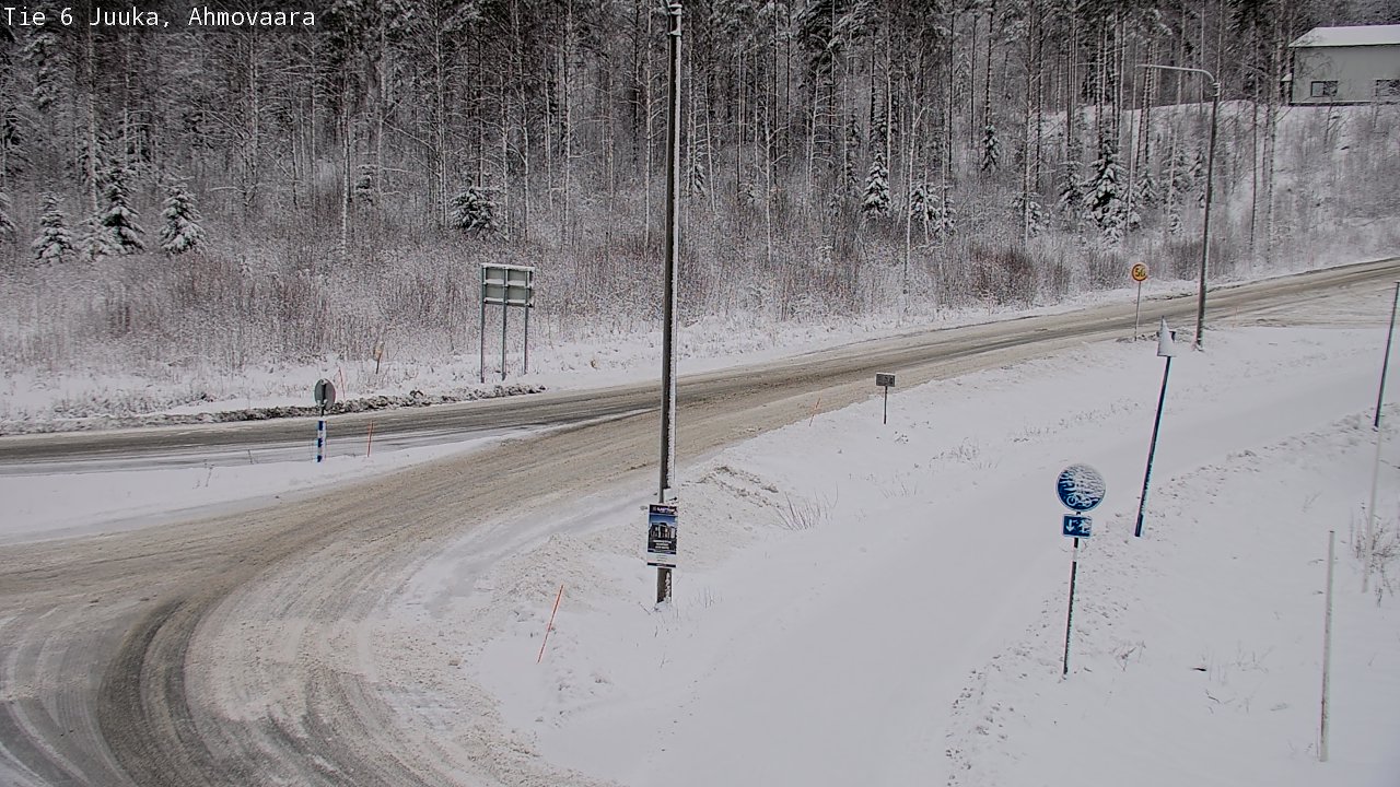 Kelikamerat Kuva Tie 6 Juuka, Ahmovaara, Juuka, Pohjois-Karjala