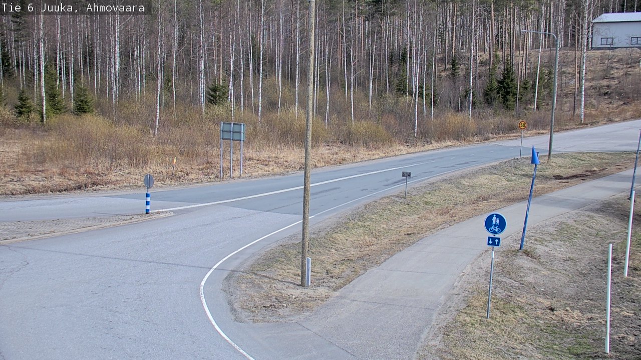 Weather Camera Image Road 6 Juuka, Ahmovaara, Juuka, Pohjois-Karjala