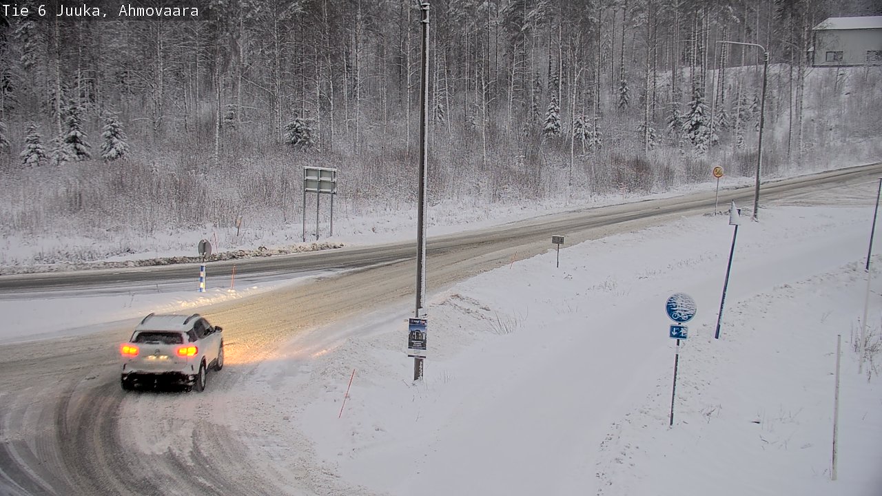 Kelikamerat Kuva Tie 6 Juuka, Ahmovaara, Juuka, Pohjois-Karjala
