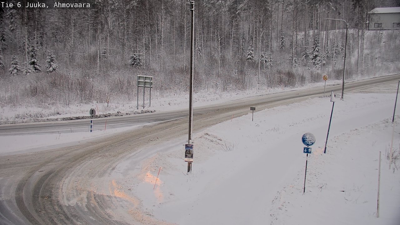 Kelikamerat Kuva Tie 6 Juuka, Ahmovaara, Juuka, Pohjois-Karjala