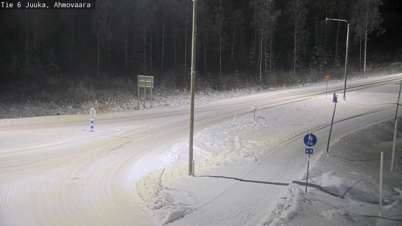 Kelikamerat Kuva Tie 6 Juuka, Ahmovaara, Juuka, Pohjois-Karjala