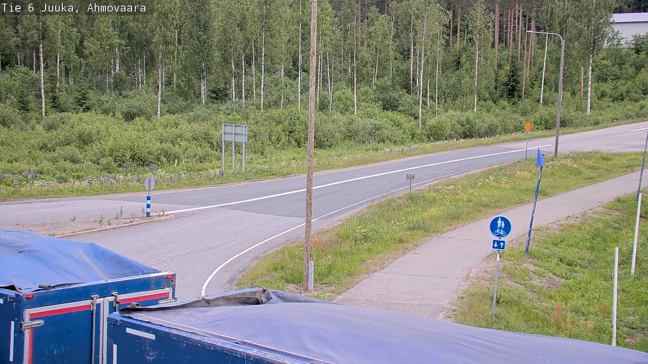 Kelikamerat Kuva Tie 6 Juuka, Ahmovaara, Juuka, Pohjois-Karjala