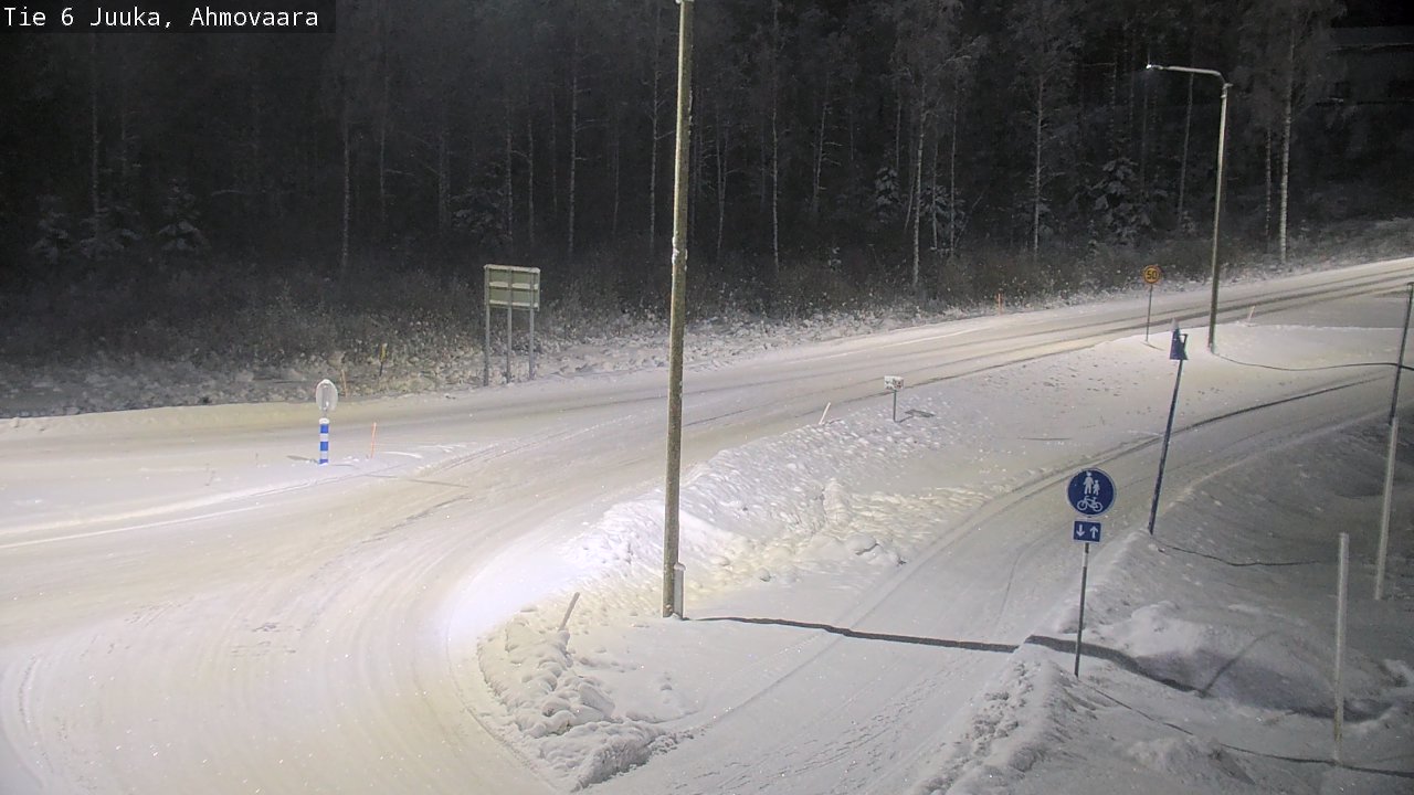 Kelikamerat Kuva Tie 6 Juuka, Ahmovaara, Juuka, Pohjois-Karjala