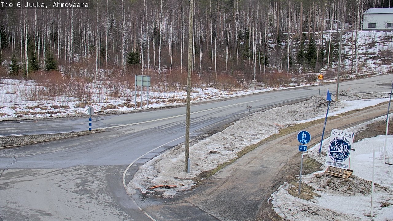 Kelikamerat Kuva Tie 6 Juuka, Ahmovaara, Juuka, Pohjois-Karjala