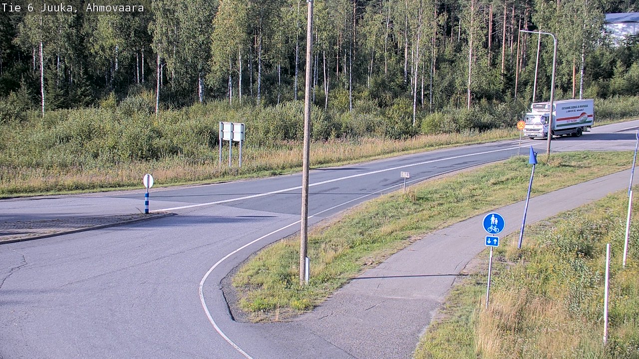Kelikamerat Kuva Tie 6 Juuka, Ahmovaara, Juuka, Pohjois-Karjala