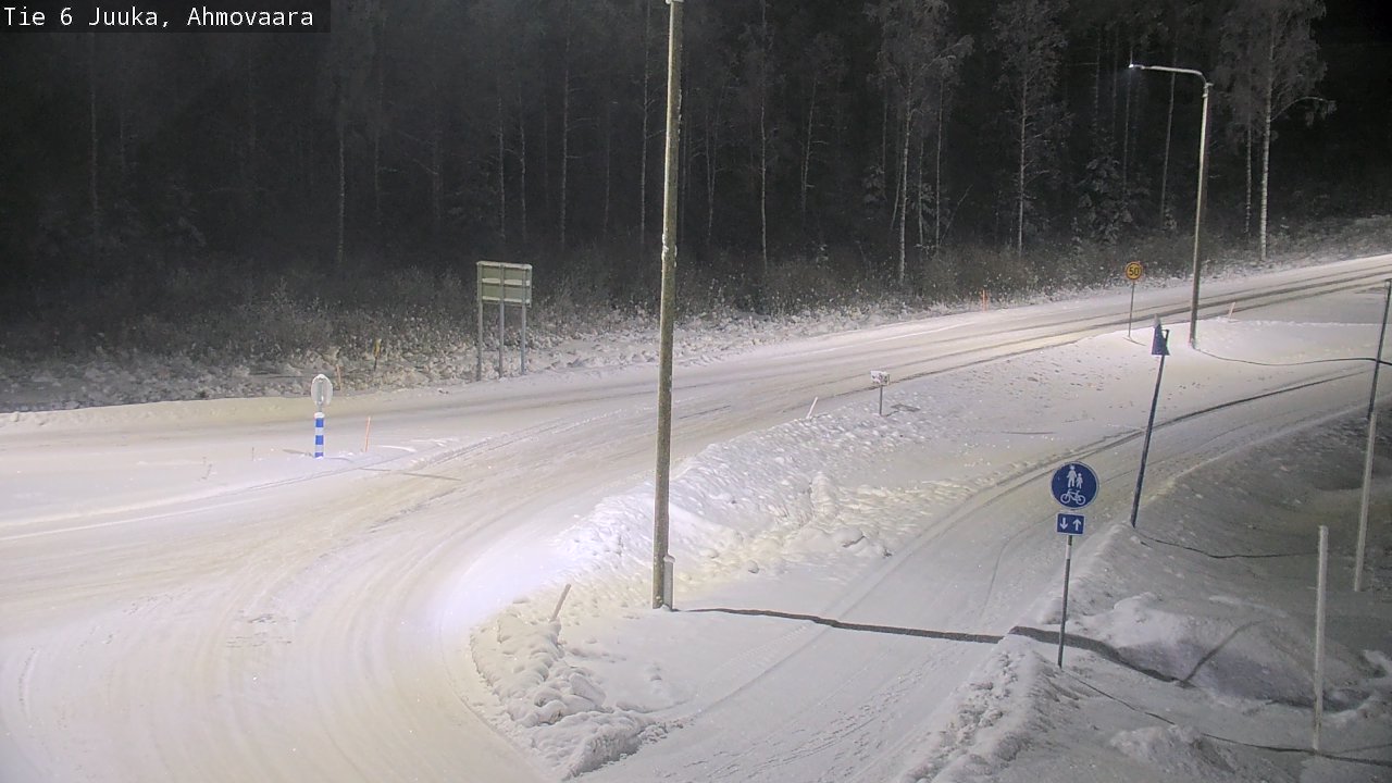 Kelikamerat Kuva Tie 6 Juuka, Ahmovaara, Juuka, Pohjois-Karjala