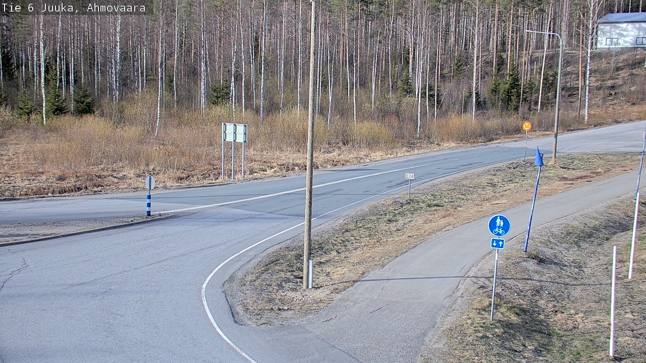Kelikamerat Kuva Tie 6 Juuka, Ahmovaara, Juuka, Pohjois-Karjala
