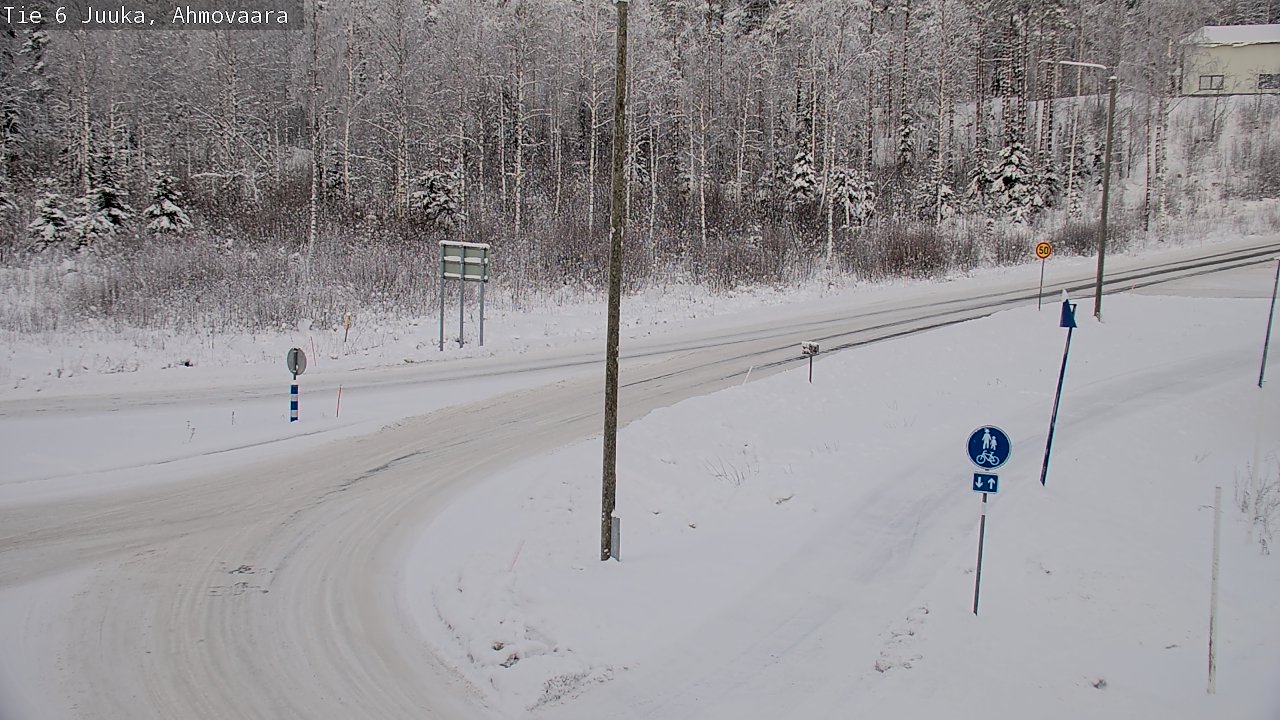 Kelikamerat Kuva Tie 6 Juuka, Ahmovaara, Juuka, Pohjois-Karjala