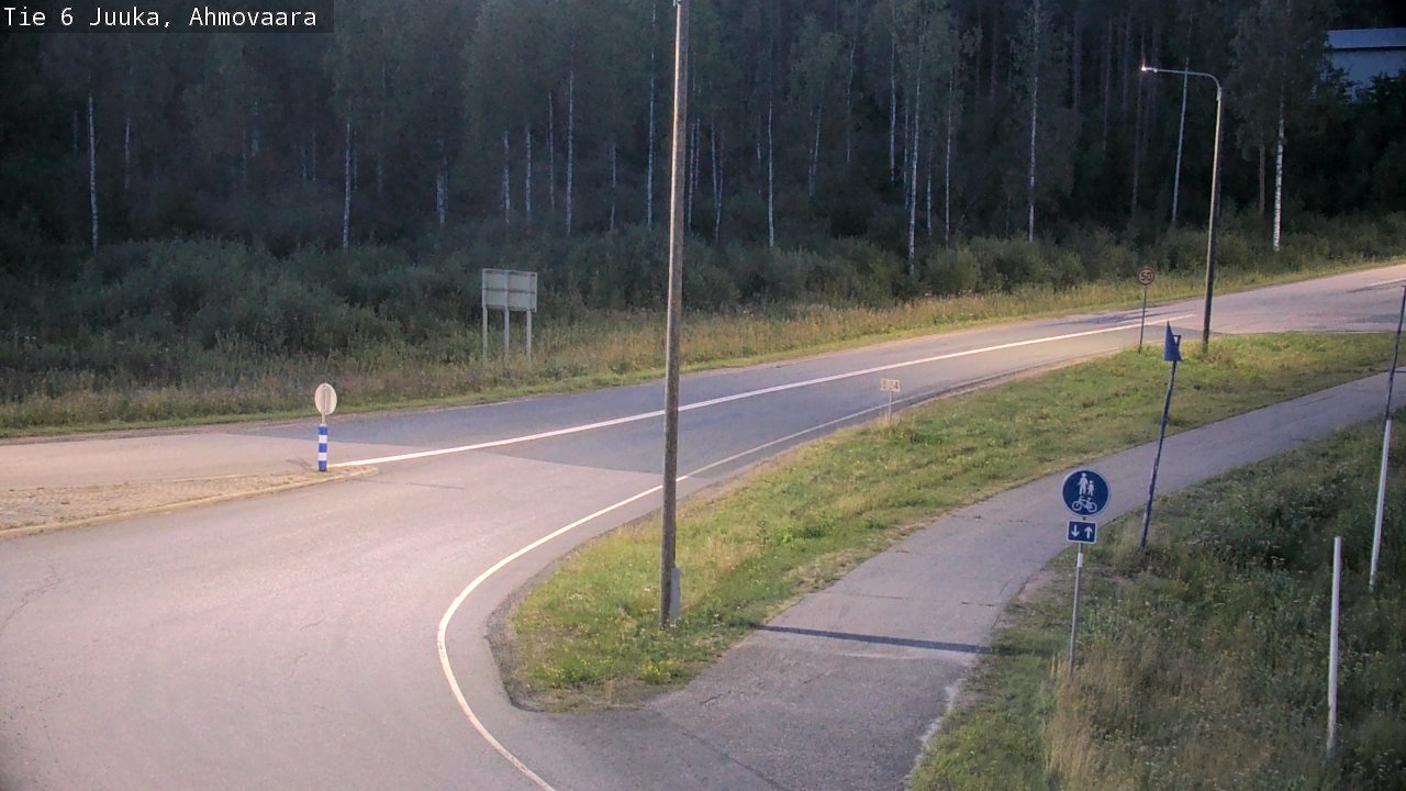 Kelikamerat Kuva Tie 6 Juuka, Ahmovaara, Juuka, Pohjois-Karjala