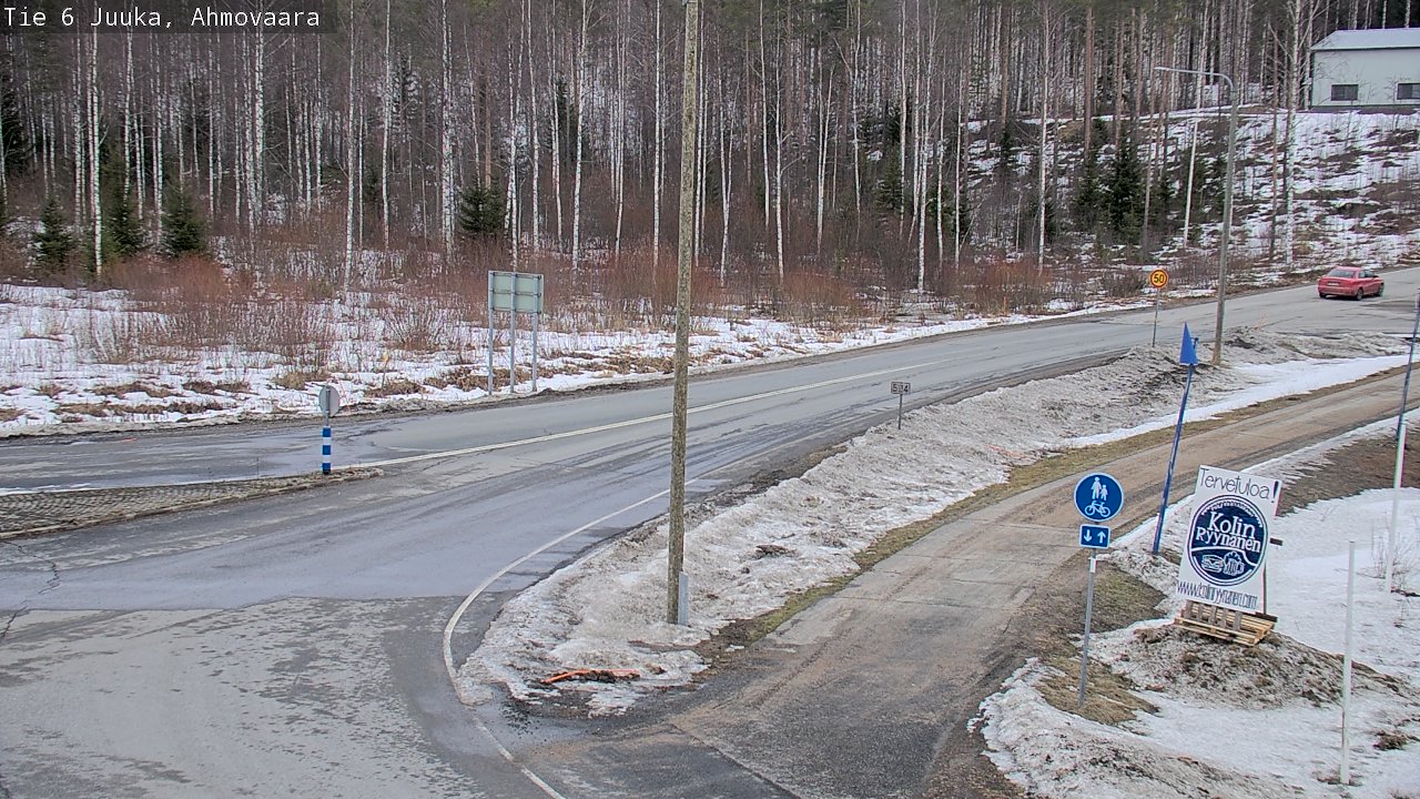 Kelikamerat Kuva Tie 6 Juuka, Ahmovaara, Juuka, Pohjois-Karjala