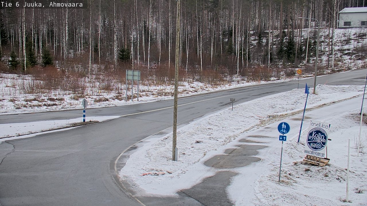 Kelikamerat Kuva Tie 6 Juuka, Ahmovaara, Juuka, Pohjois-Karjala