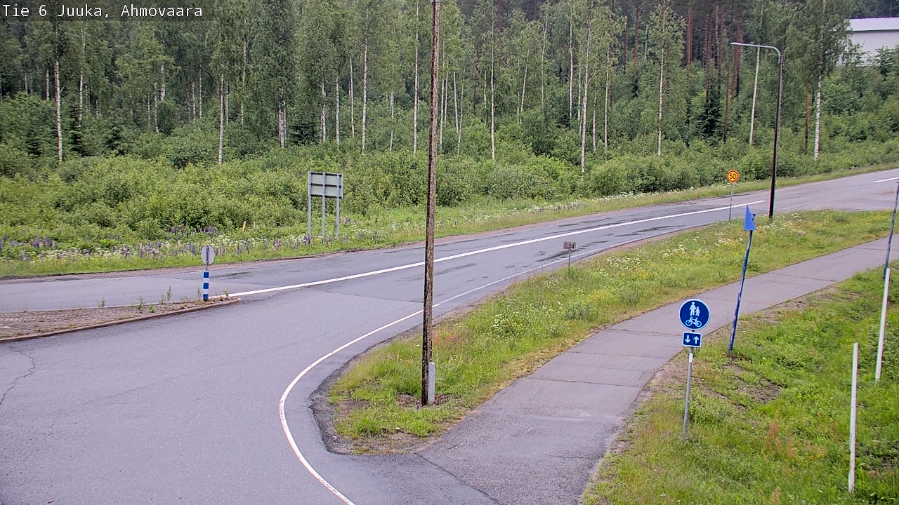 Kelikamerat Kuva Tie 6 Juuka, Ahmovaara, Juuka, Pohjois-Karjala